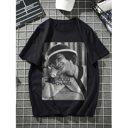 Tricou Coco Chanel bumbac